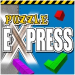 Puzzle Express - Grab the colorful puzzle pieces and place them together to fill up the train cars.