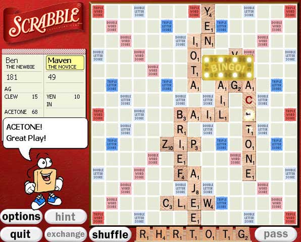 free online scrabble game against computer no download
